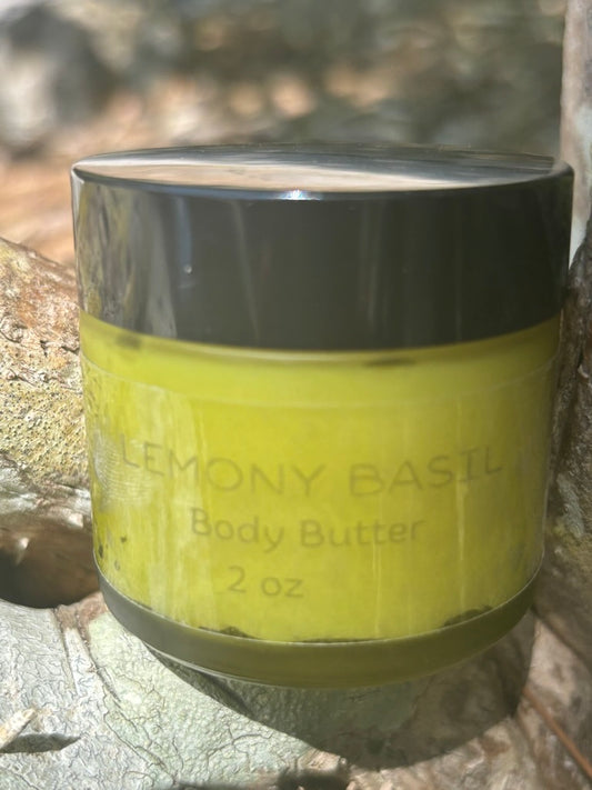 LEMONY BASIL BODY BUTTER
