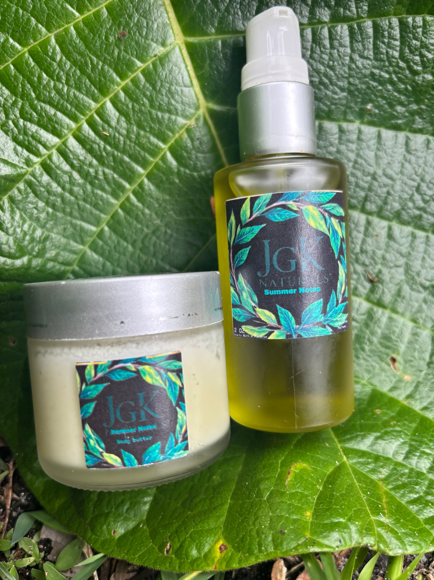 JGK PERFUME/COLOGNE OIL AND BODY BUTTER COMBO