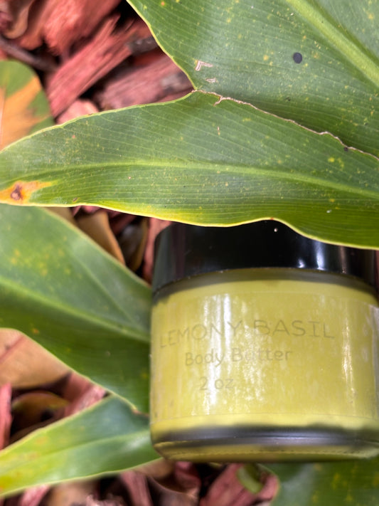 LEMONY BASIL BODY BUTTER